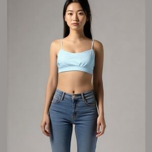 Lululemon Nulu Flow Y Bra White sz 6 Light Support